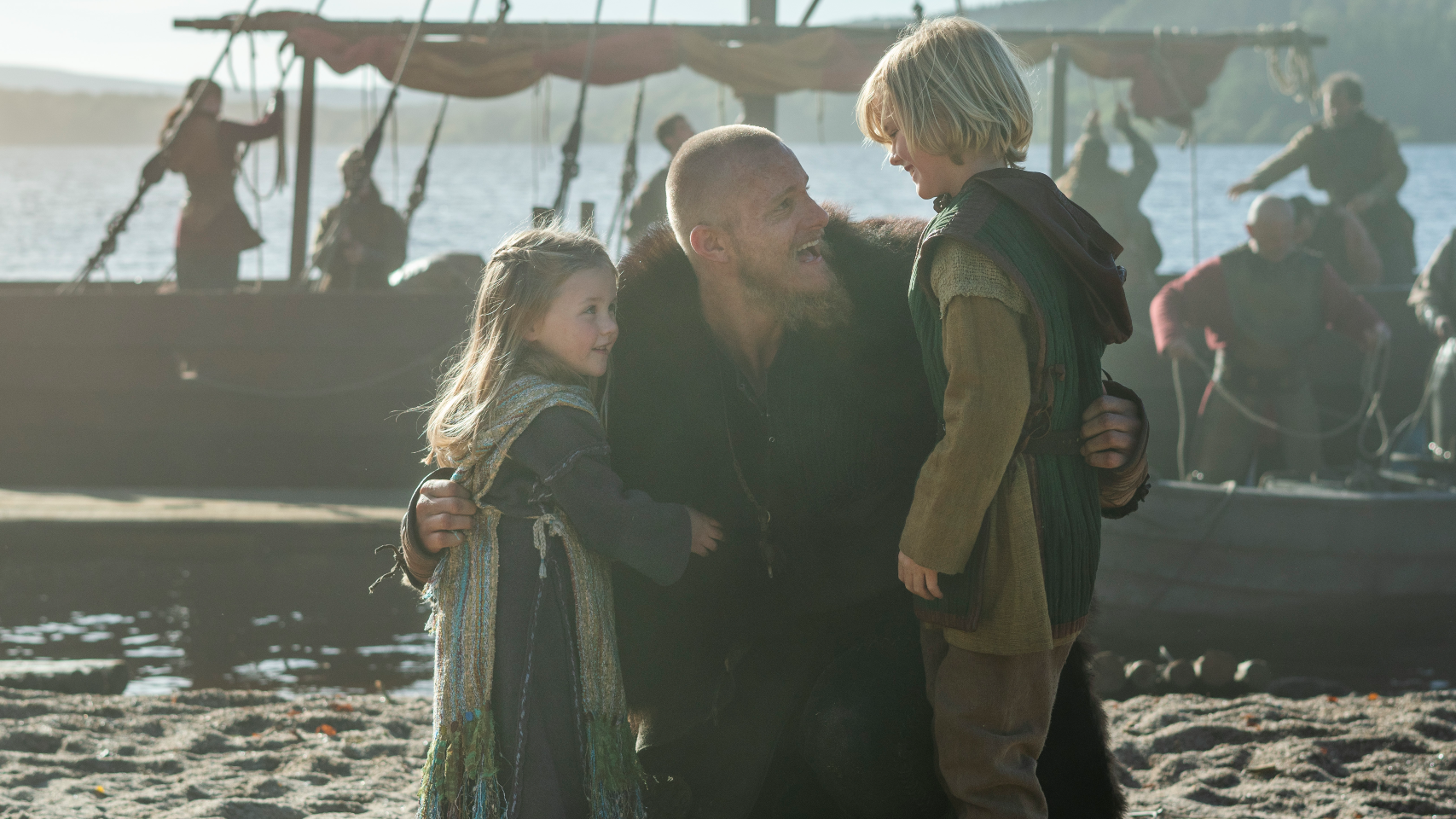 Vikings Asa Elodie Curry Bjorn Ironside Alexander Ludwig Hali Ryan Henson History