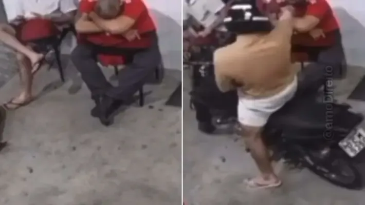 homem tentativa homicidio dormia arma criminoso falhou