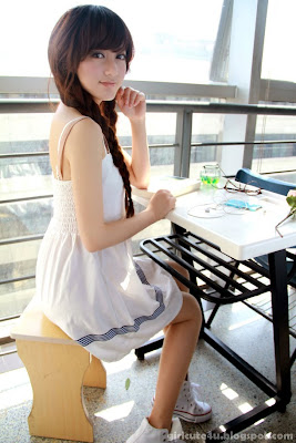 Wang Meng - Small fresh-very cute asian girl-girlcute4u.blogspot.com