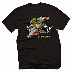 Boba Fink Star Wars T-Shirt by Manly Art & Outsmart Originals