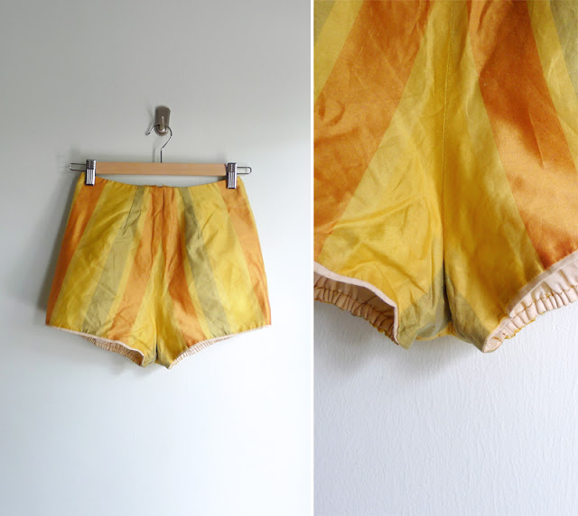 vintage 1950's two piece swim bottoms