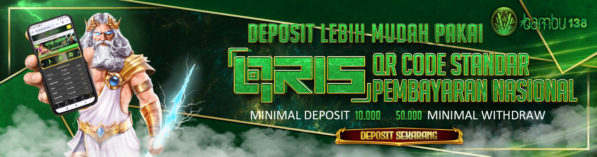 Deposit QRIS Bambu138