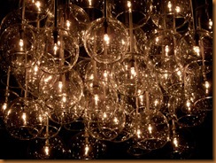 Istanbul, restaurant lights Topaz