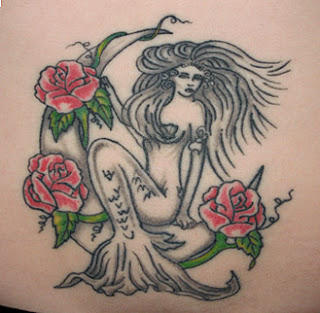 Beautiful Mermaid Tattoo Designs 