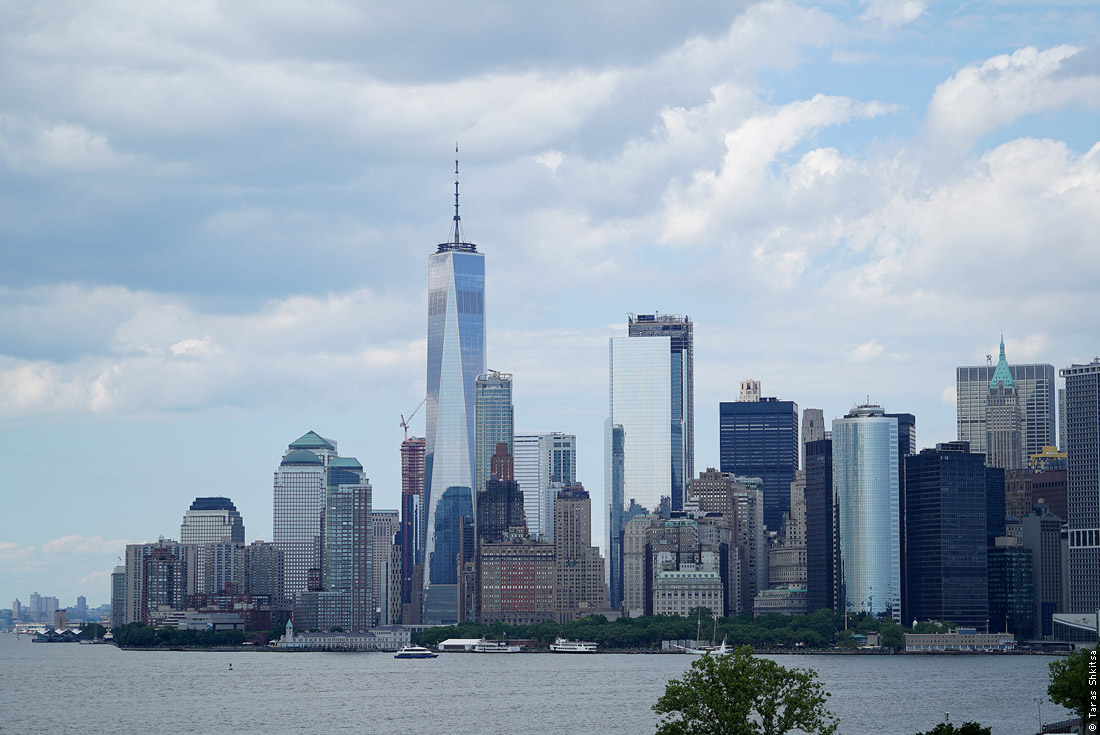 Governors Island, Brooklyn, New York. View of Manhattan