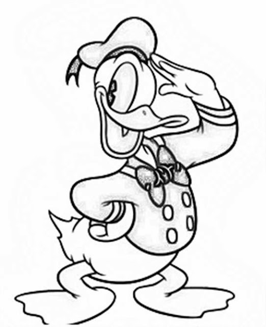 Cute Duck Drawing Cartoon HD Wallpaper Free Download