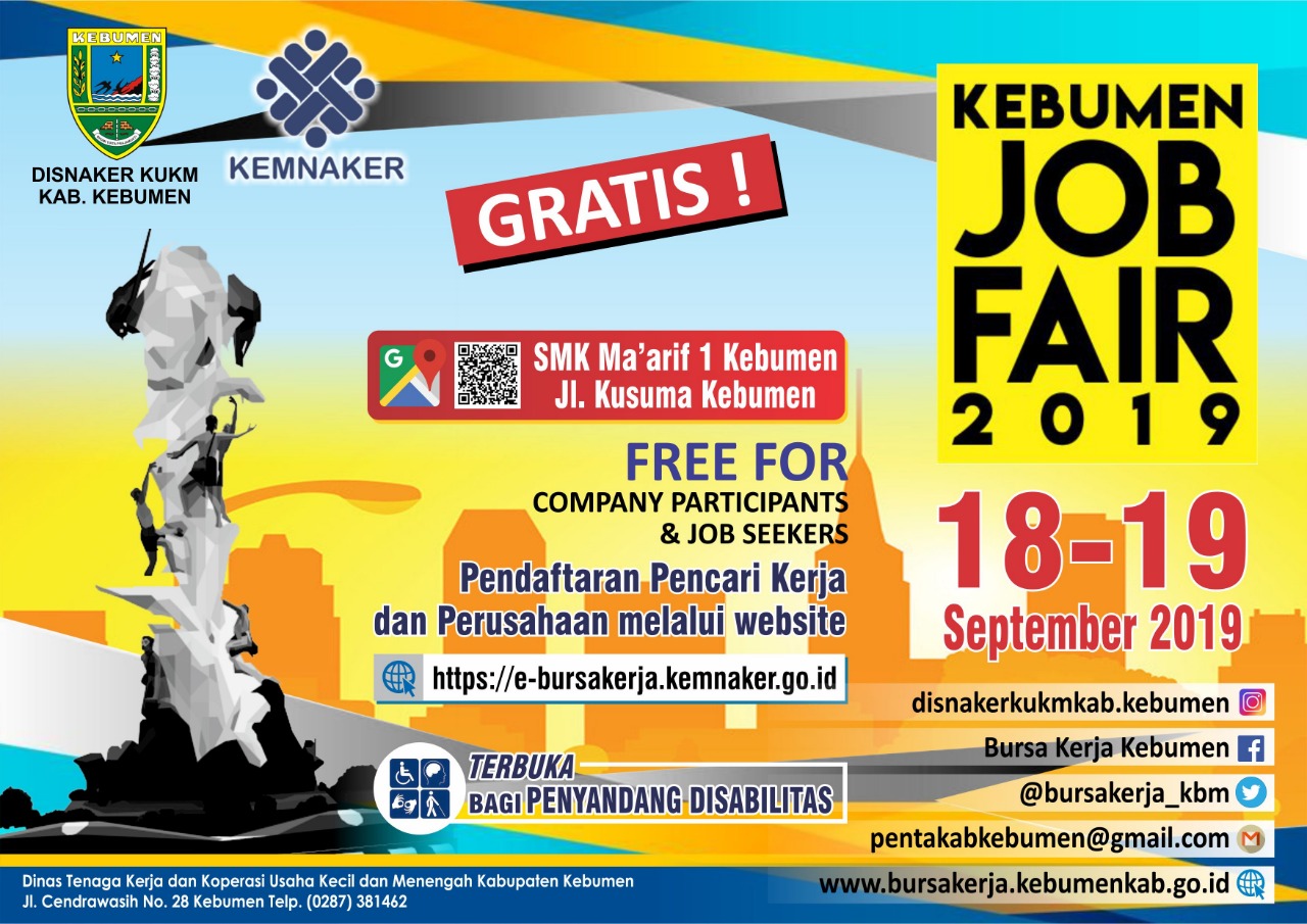 Job Fair Kebumen - Lowongan Kerja Terbaru Indonesia 2021