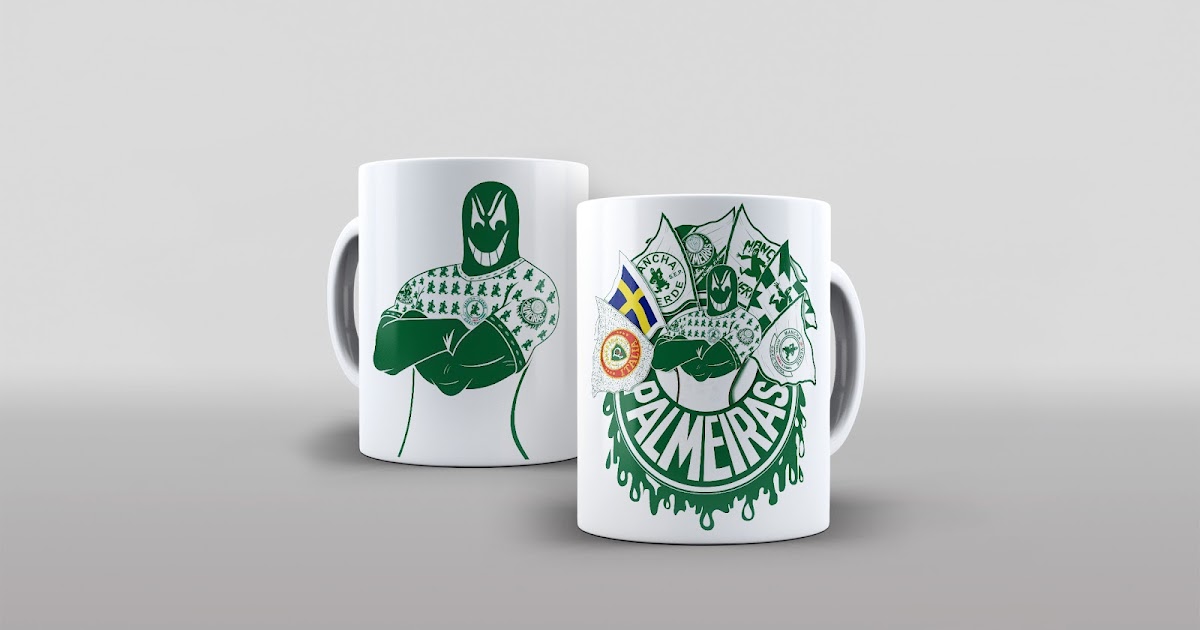 ARTE PARA CANECA PNG GRÁTIS: Palmeiras, futebol, camisa 10