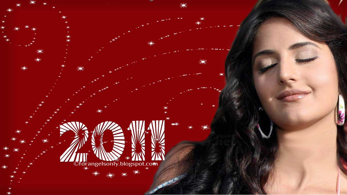 new wallpapers 2011 on Happy New Year Katrina Kaif Wallpapers   Forangelsonly