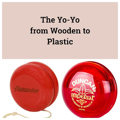 Wooden and plastic Yo-Yos