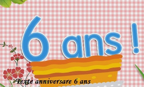 Texte Anniversaire 6 Ans Texte Message Et Poeme D Anniversaire