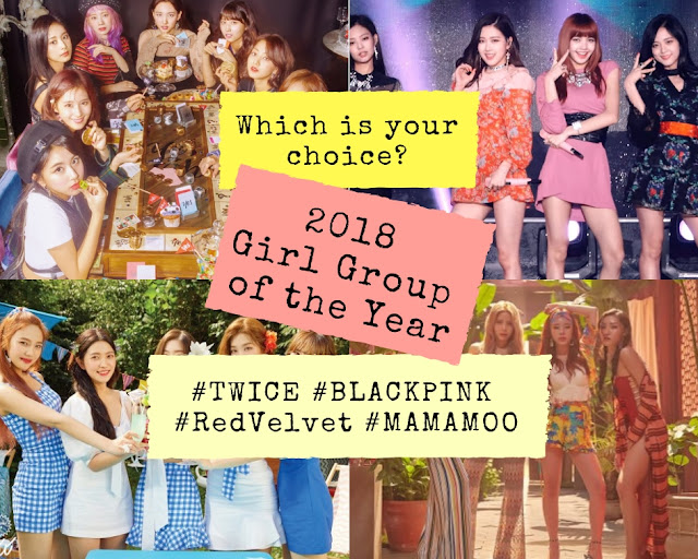 2018 kpop girl group of the year award poll