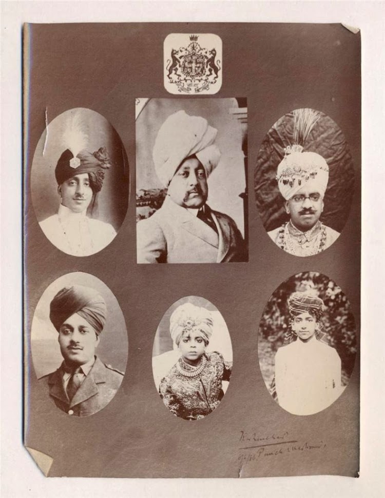Various portraits of royal family members