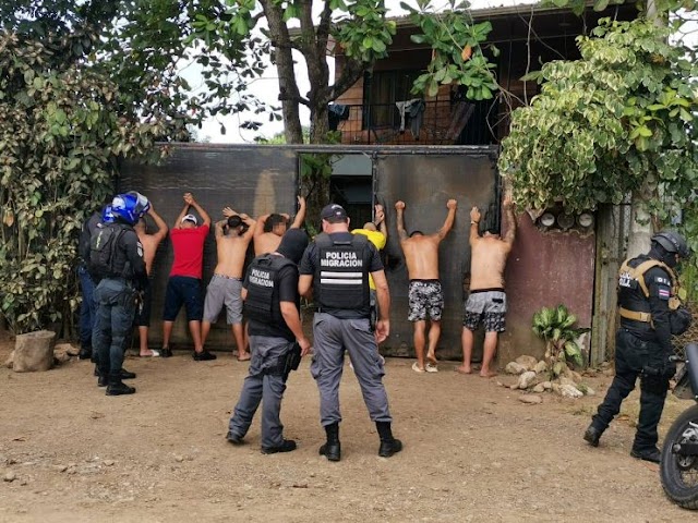 Acciones coordinadas de las autoridades desarticulan red criminal en Jacó, Puntarenas