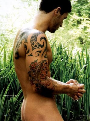  Celebrity  on Tribal Tattoos  Male Tattoo Pictures   A Great Way To Find Tattoo