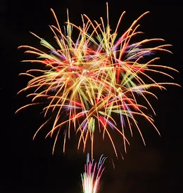 写真: 170808（火）神明の花火大会、市川大門