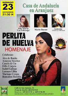 Peña cultural flamenca: Perlita de Huelva