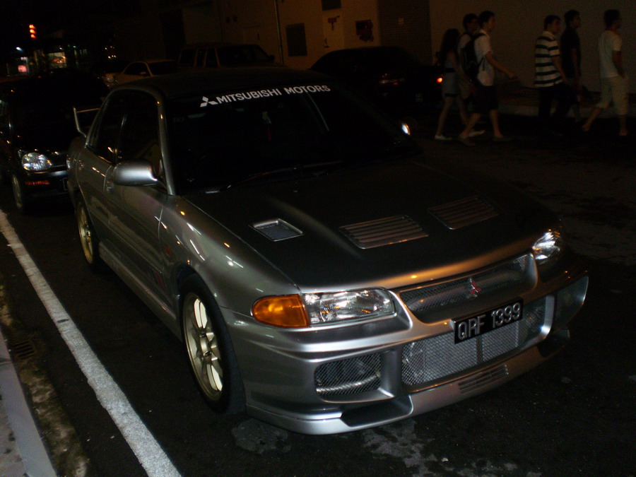 Mitsubishi Lancer Evolution III spotted in Kuching Sarawak