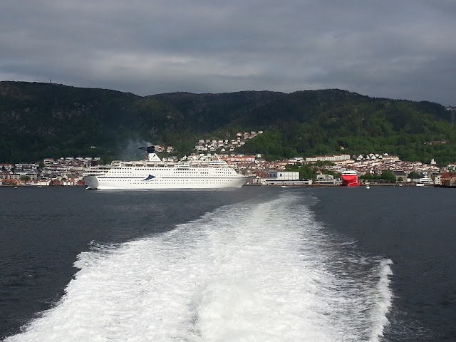 CMV Cruise ship Magellan in Bergen, Norway; Fjord Cruise; Ships in Bergen