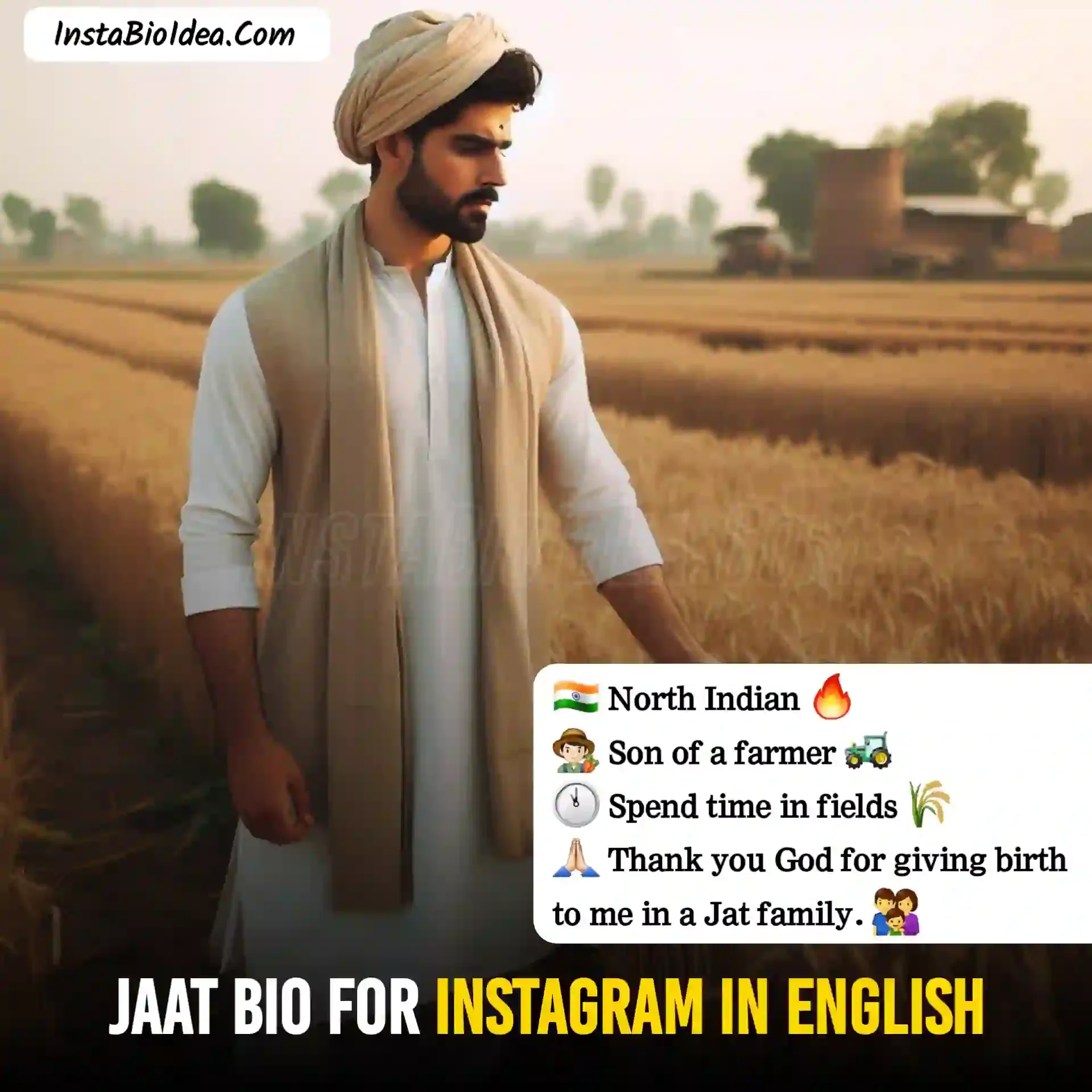 jaat bio for instagram in english image