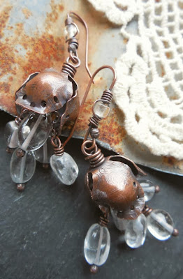 Earrings by Keirsten Giles Lune Artisan Jewelry