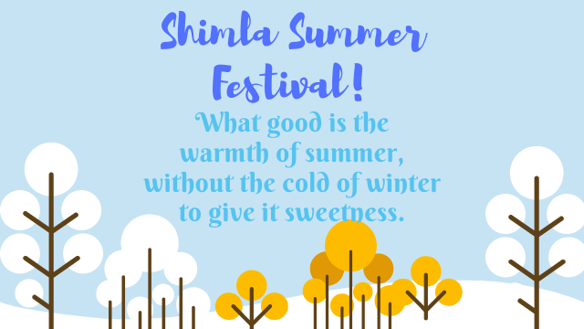 Shimla-summer-festival