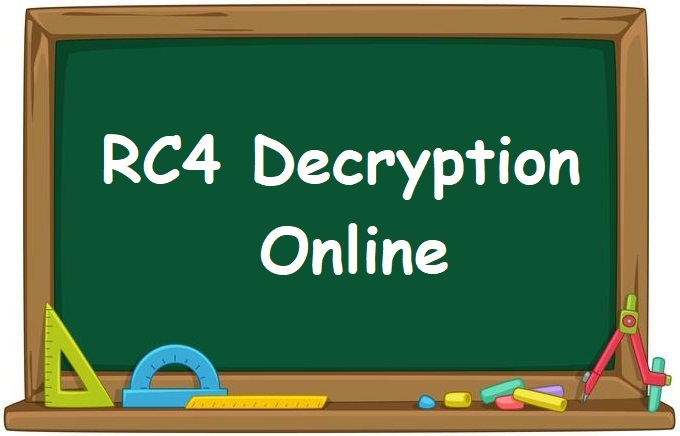 RC4 Decryption Online