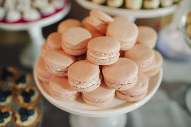 Minnesota Barn Wedding French Macarons