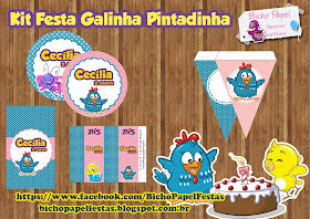 Kit Festa Galinha Pintadinha Para Imprimir 