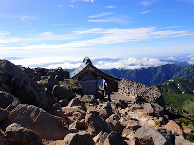 白山山頂