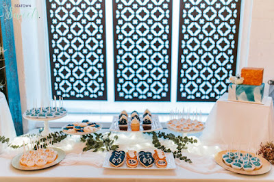The Big Fake Wedding Seattle Dessert Table