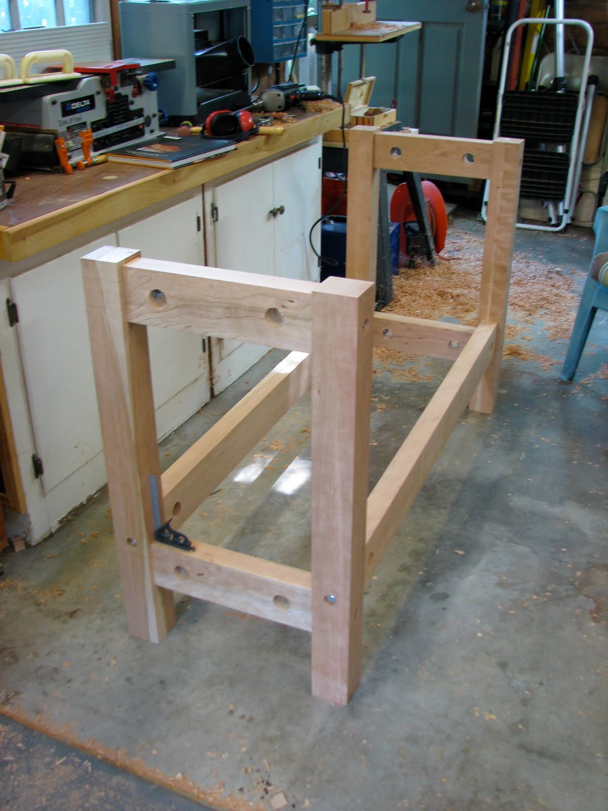 Woodwork Woodworking Bench Base PDF Plans