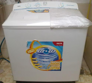 mesin cuci Sanyo 2 tabung
