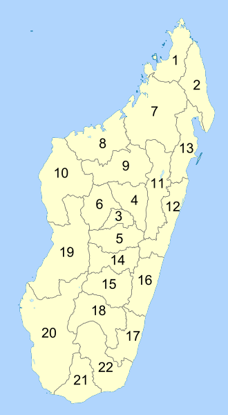 Pembagian wilayah administratif Madagaskar