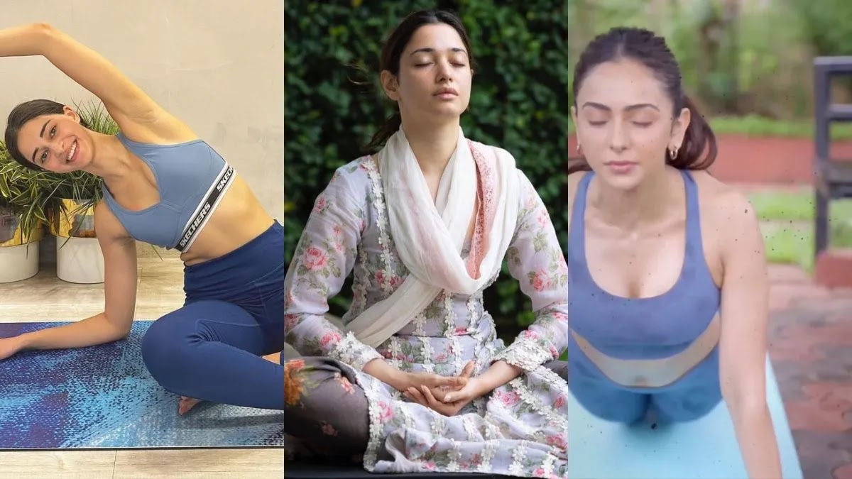 International Yoga Day: From Shilpa Shetty, Deepika Padukone To Ananya Panday, Tamannaah Share A Glimpse Of Their Yoga.