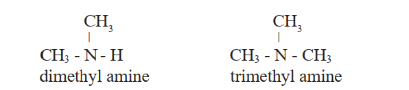 Nomenclature of Amines