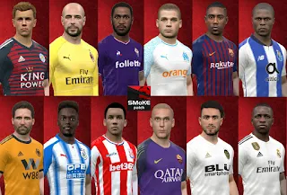 تحديث انتقالات PES 2017 باتش PES Smoke 9.8.4 بتاريخ 28-7-2018