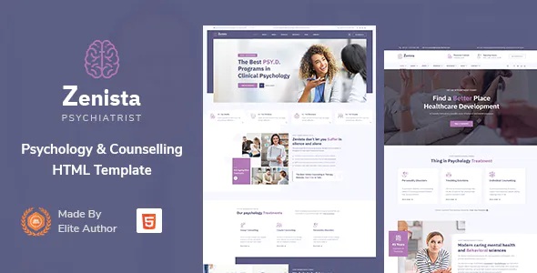 Best Psychology and Counseling HTML Template