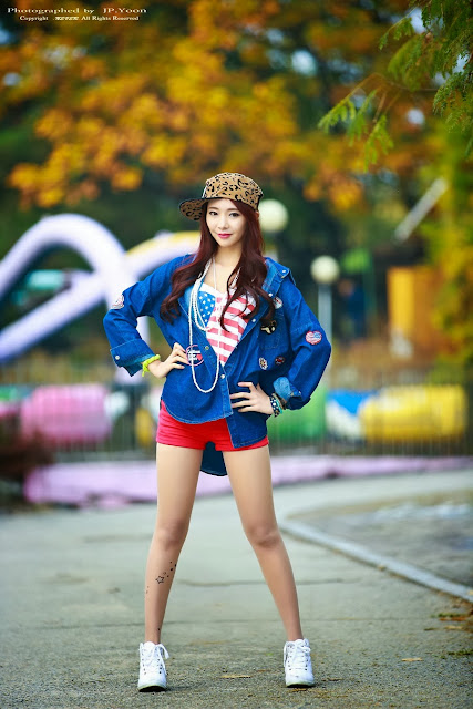 4 Seo Yeon Seo lovely outdoor - very cute asian girl-girlcute4u.blogspot.com