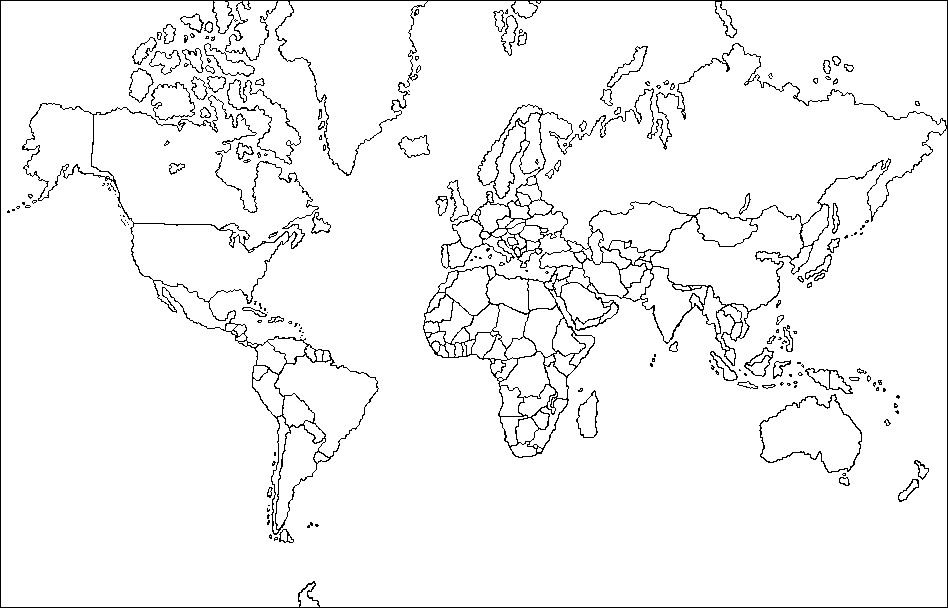 el mapa mundial. Mapa Mundi