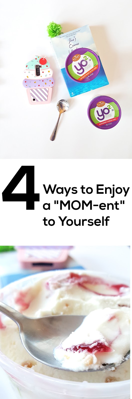 Taking a moment isn't always easy... but it's so important! Here's four ways you can try and relax and enjoy the "MOM-ent" when you have the chance! #yo2 #ItsTheCows