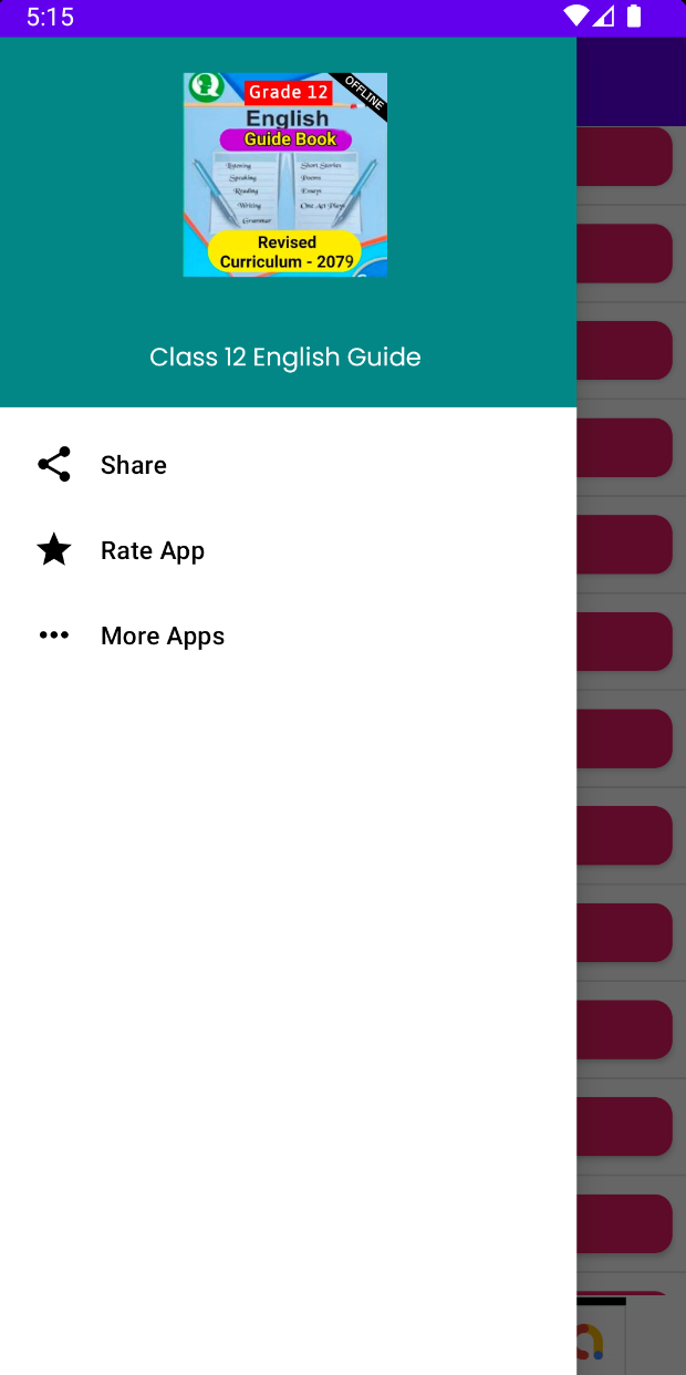 Class 12 English Guide 2079 App