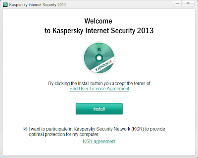 Kaspersky Internet Security 2013 Setup