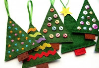 David Deusner DIY Fabric Christmas Trees