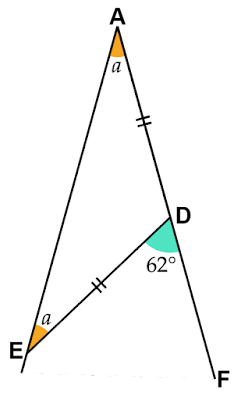 二等辺三角形の性質の利用