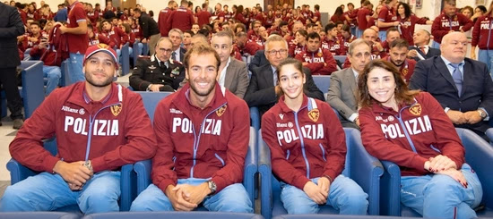 La Polizia di Stato cerca 33 atleti