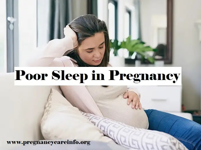 Poor Sleep in Pregnancy