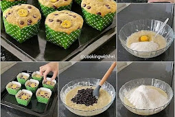 Cara Membuat Cake Banana Muffin Lezat !!! Wajib coba
