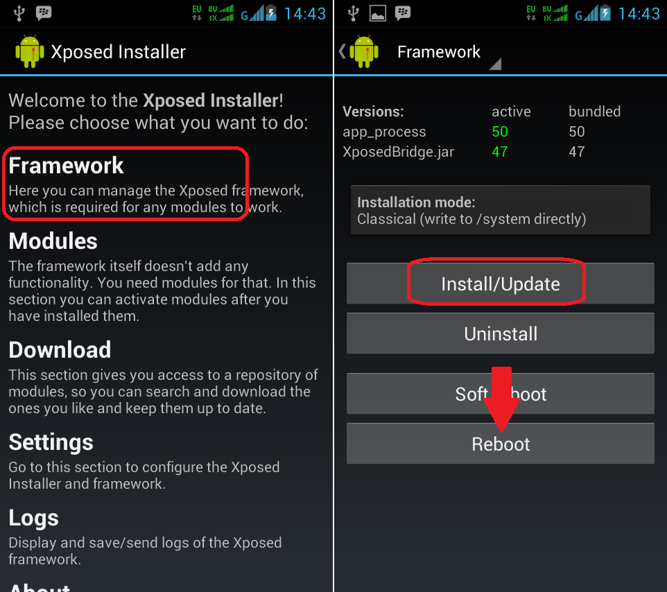 Cara Mengganti Icon Baterai Android dengan Xposed Installer