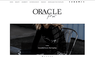 Oracle Minimal Blogger Template